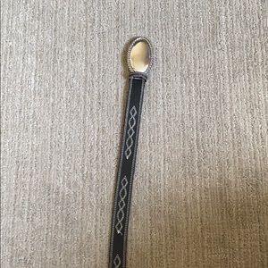 Western buckled belt